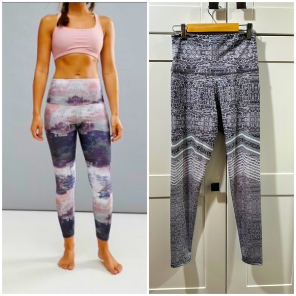 Onzie Flow Leggings S/M Yoga/Hot Yoga High Waist - Picture 1 of 12